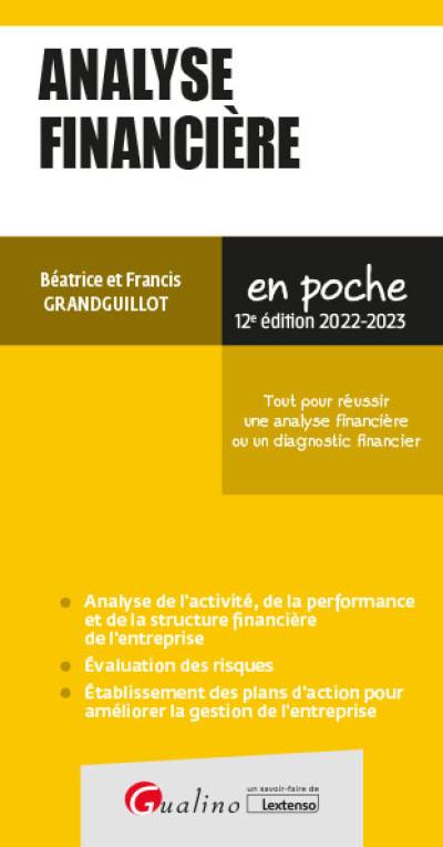 Livre Analyse financière tout pour réussir une analyse financière