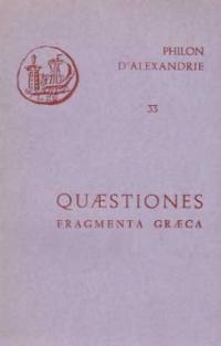 Quaestiones et solutiones in Genesim et in Exodum : fragmenta graeca