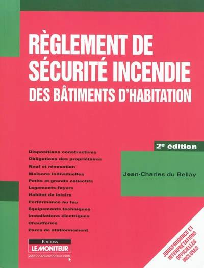 Règlement de sécurité incendie des bâtiments d'habitation