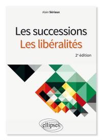 Les successions, les libéralités