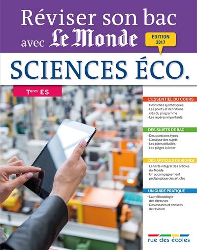 Sciences économiques et sociales, terminale, série ES