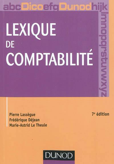 Lexique de comptabilité