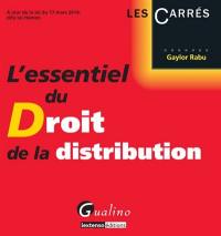 L'essentiel du droit de la distribution