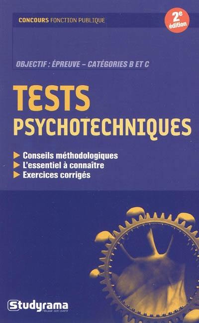 Tests psychotechniques : objectif épreuve, catégories B et C