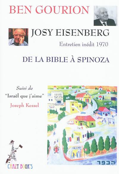 De la Bible à Spinoza : entretien télévisé, 1970. La rencontre