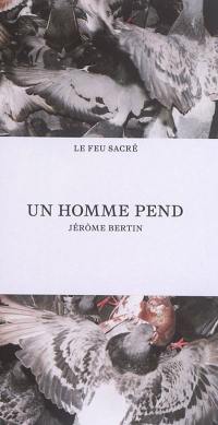 Un homme pend