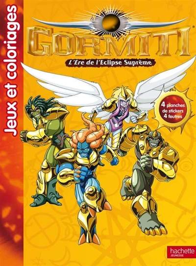 Gormiti, l'ère de l'éclipse suprême : jeux et coloriages