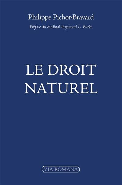 Le droit naturel