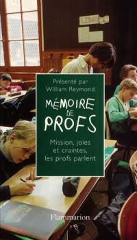 Mémoire de profs