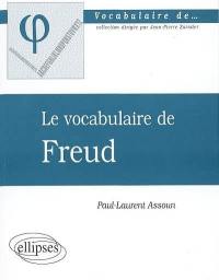 Le vocabulaire de Freud