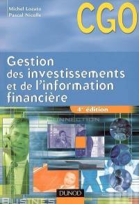 Gestion des investissements et de l'information financière : processus 4 et 5