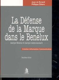 La défense de la marque dans le Benelux : marque Benelux et marque communautaire