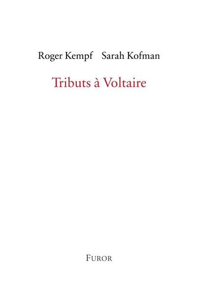 Tributs à Voltaire