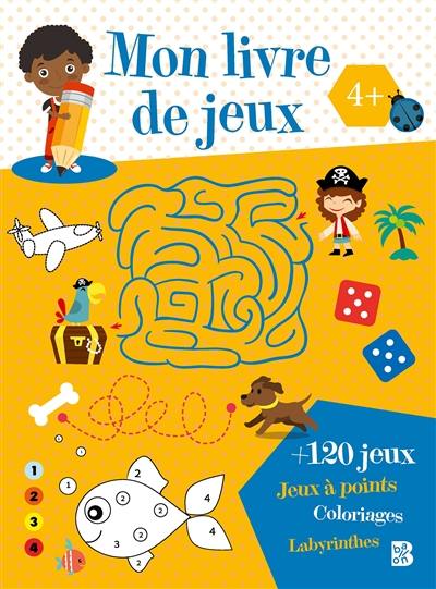 Mon livre de jeux 4+ (jaune)