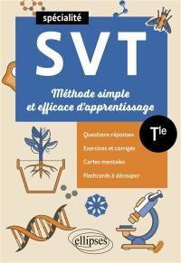 SVT terminale, spécialité : méthode simple et efficace d'apprentissage