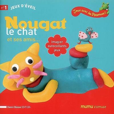 Nougat le chat et ses amis... : imagier, autocollants, jeux