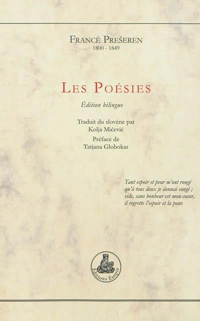 Les poésies