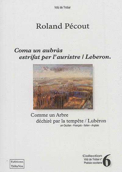 Coma un aubràs estrifat per l'auristre-Leberon. Comme un arbre déchiré par la tempête-Lubéron