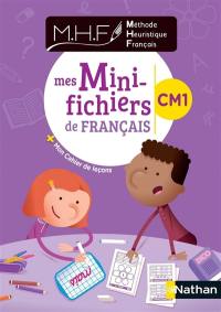 Méthode heuristique de français : mes mini-fichiers de français CM1 + mon cahier de leçons