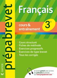 Français 3e : cours et entraînement