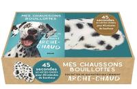 Mes chaussons bouillottes : des pattes de dalmatien qui tiennent archi-chaud