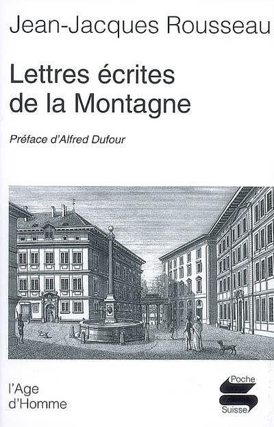 Lettres écrites de la montagne