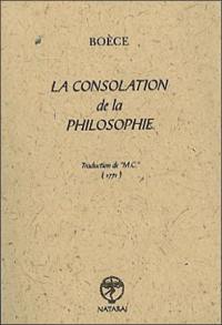 La consolation de la philosophie