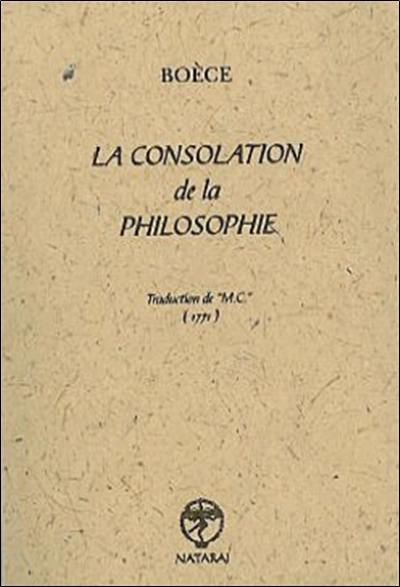 La consolation de la philosophie