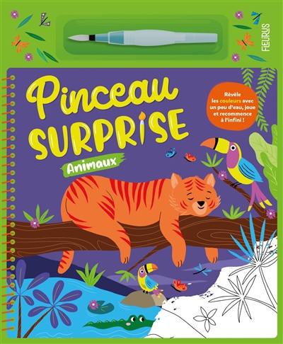 Animaux : pinceau surprise