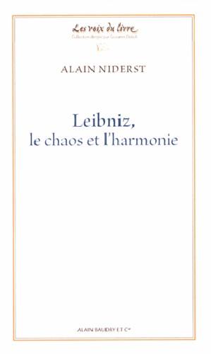 Leibniz, le chaos et l'harmonie