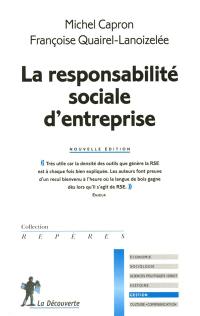 La responsabilité sociale d'entreprise