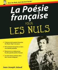 La poésie française pour les nuls