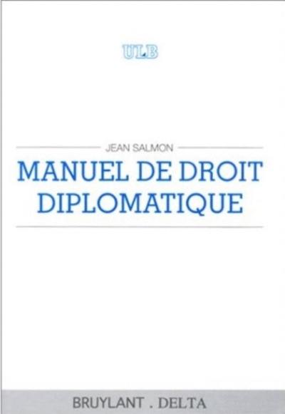 Manuel de droit diplomatique