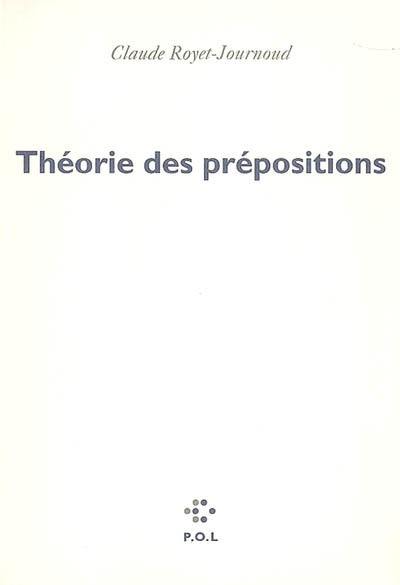 Théorie des prépositions