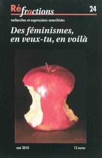 Réfractions, n° 24. Des féminismes, en veux-tu, en voilà