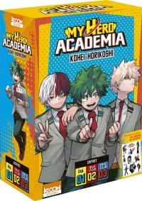 My hero academia : coffret vol. 1 à 3