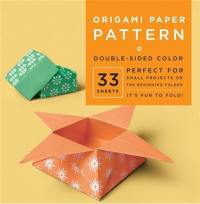 Origami Paper Pattern 6 3/4" 33 Sheets