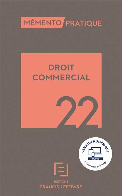 Droit commercial : 2022