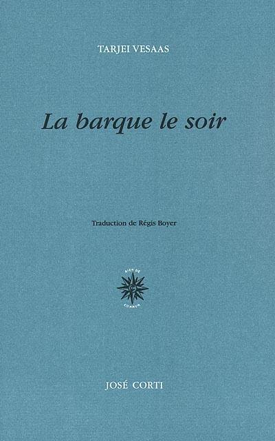 La barque le soir