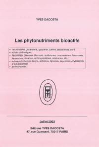 Les phytonutriments bioactifs : 669 références bibliographiques