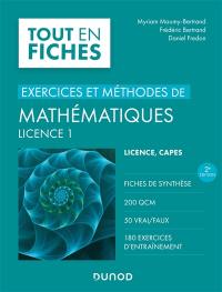 Exercices et méthodes de mathématiques licence 1