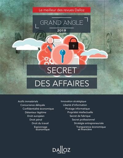 Secret des affaires : édition 2019