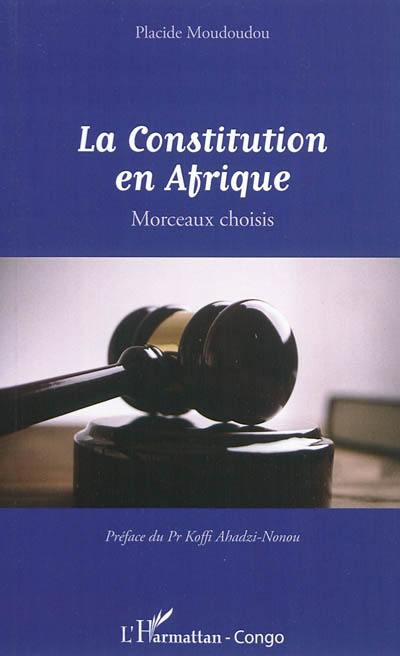 La Constitution en Afrique : morceaux choisis