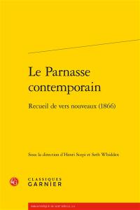 Le Parnasse contemporain : recueil de vers nouveaux (1866)