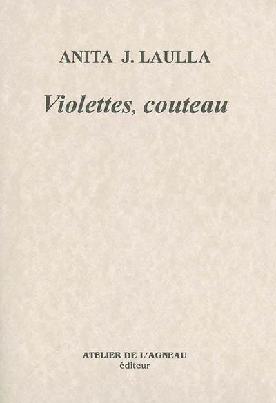 Violettes, couteau