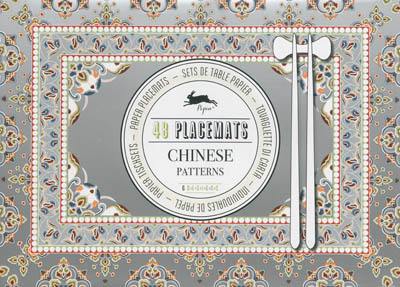 Chinese patterns : 48 placemats : 6 designs