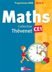 Maths CE1, cycle 2, programmes 2008 : fichier de l'élève