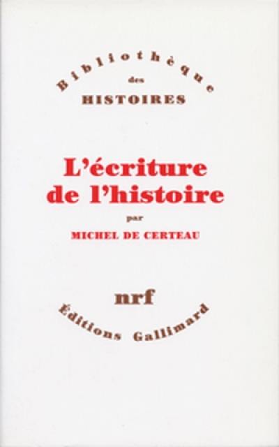 L'écriture de l'histoire