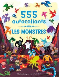 Les monstres : 555 autocollants