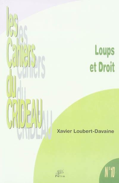 Loups et droit